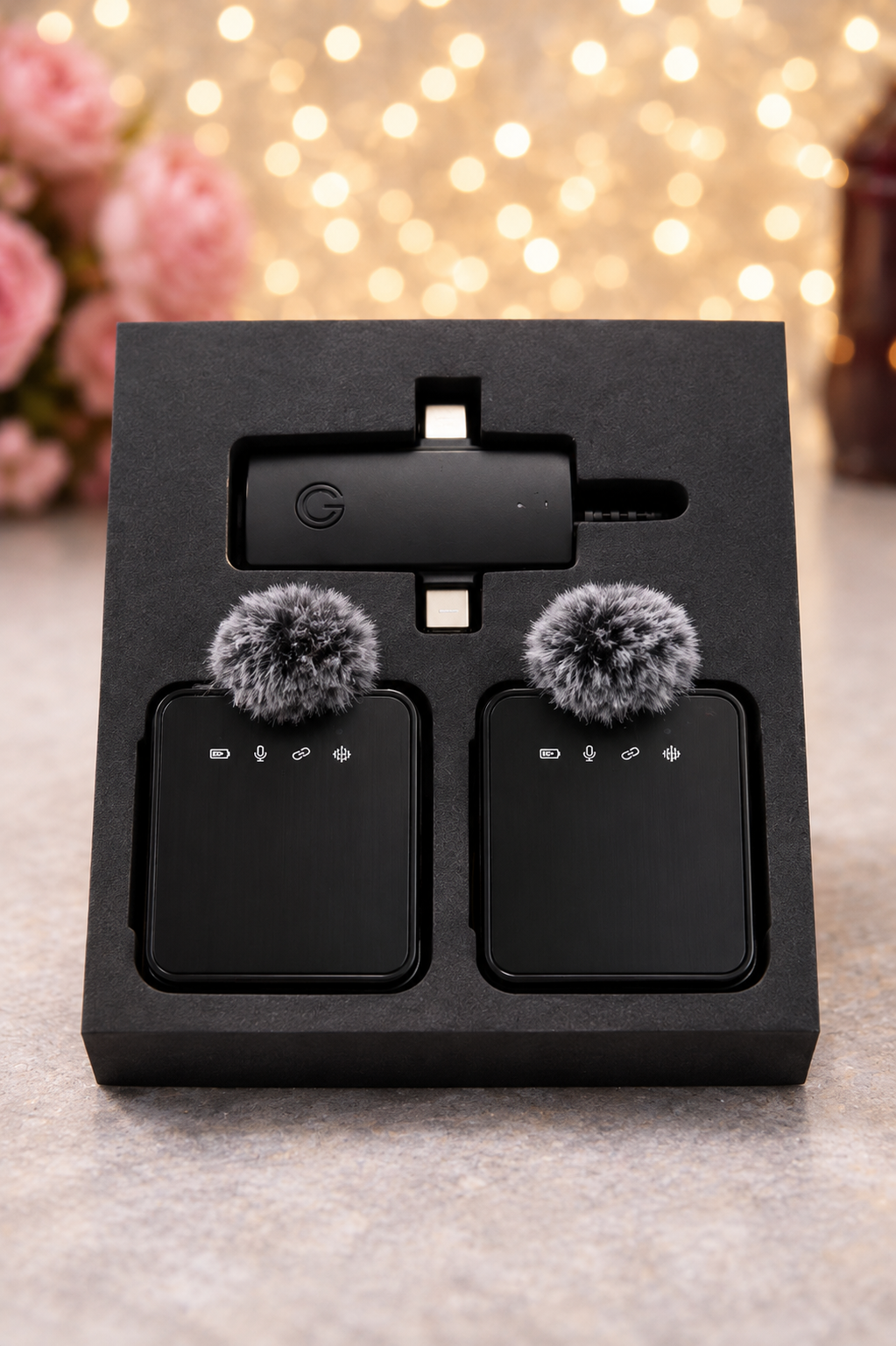 Wireless Noise Reduction Clip-On Microphone