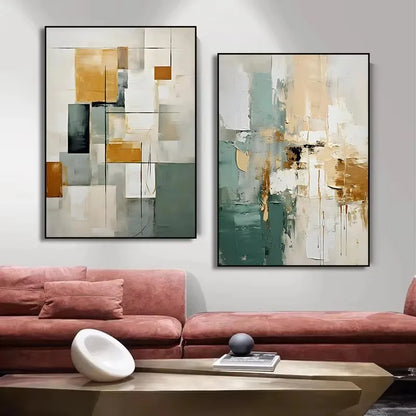 Minimalist Abstract Canvas Print Set
