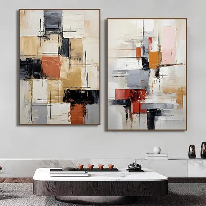 Minimalist Abstract Canvas Print Set