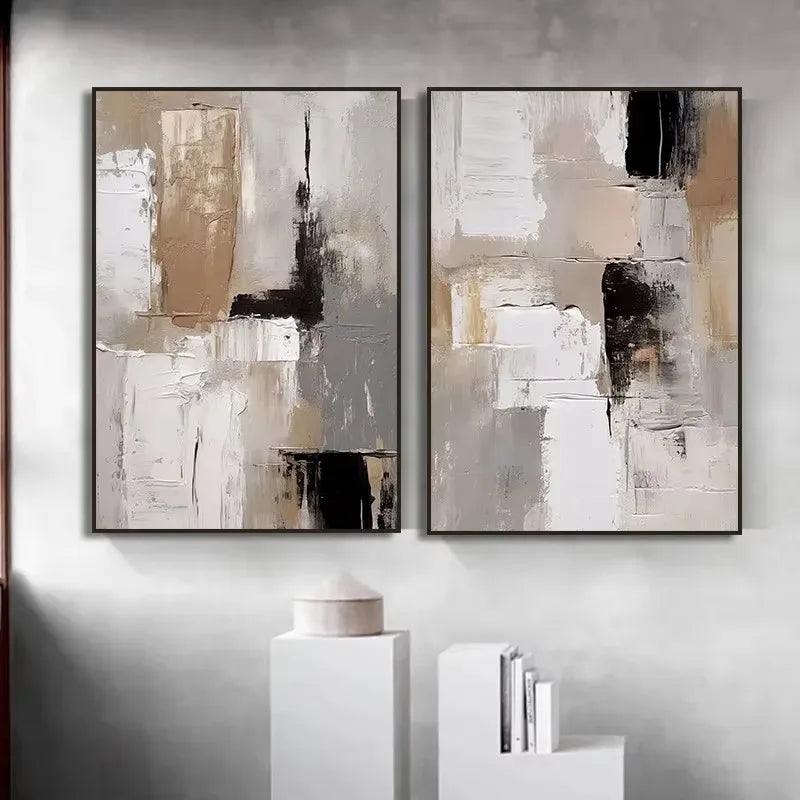 Minimalist Abstract Canvas Print Set